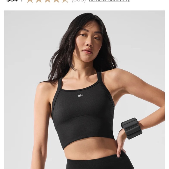 Seamless Ribbed Favorite Bra Tank - Picture 1 of 3